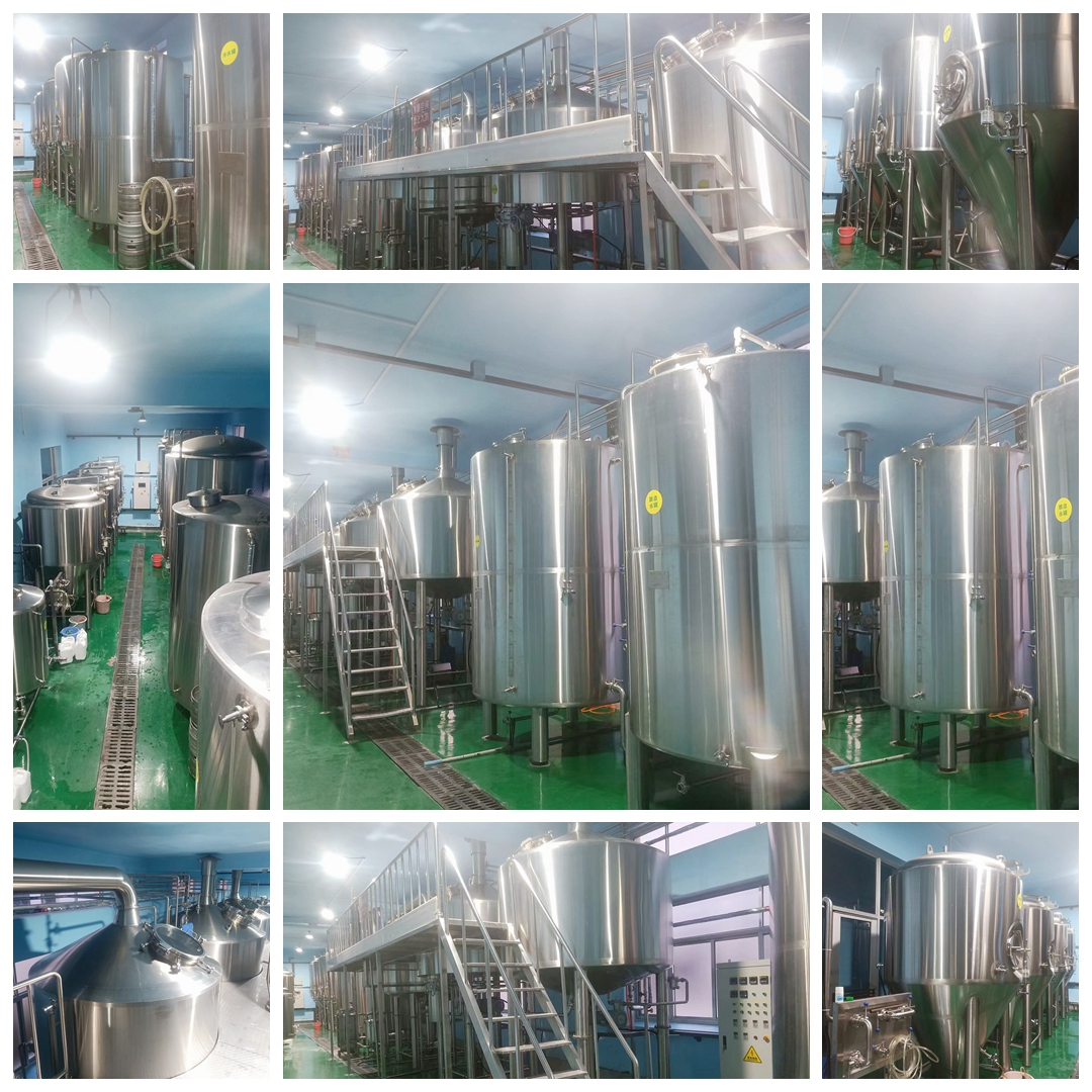 2000L 4 Vessels Brewery Project