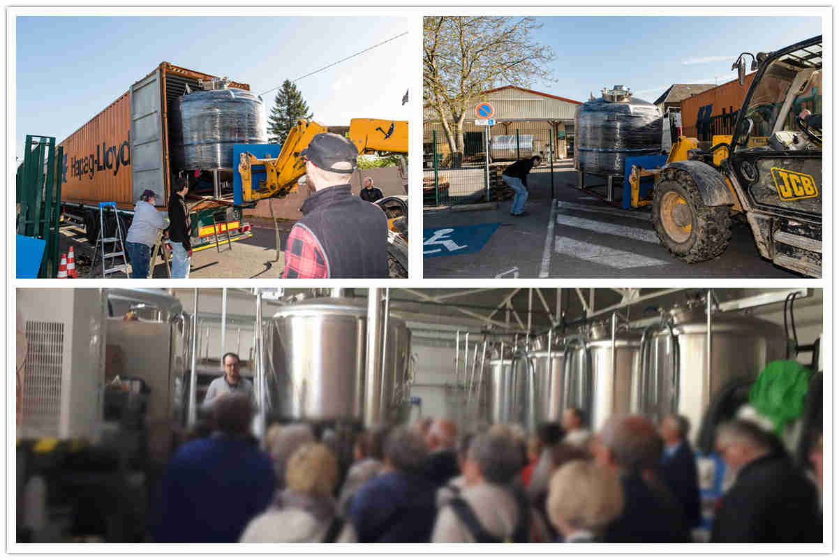 2000L Brewery Equipment in France