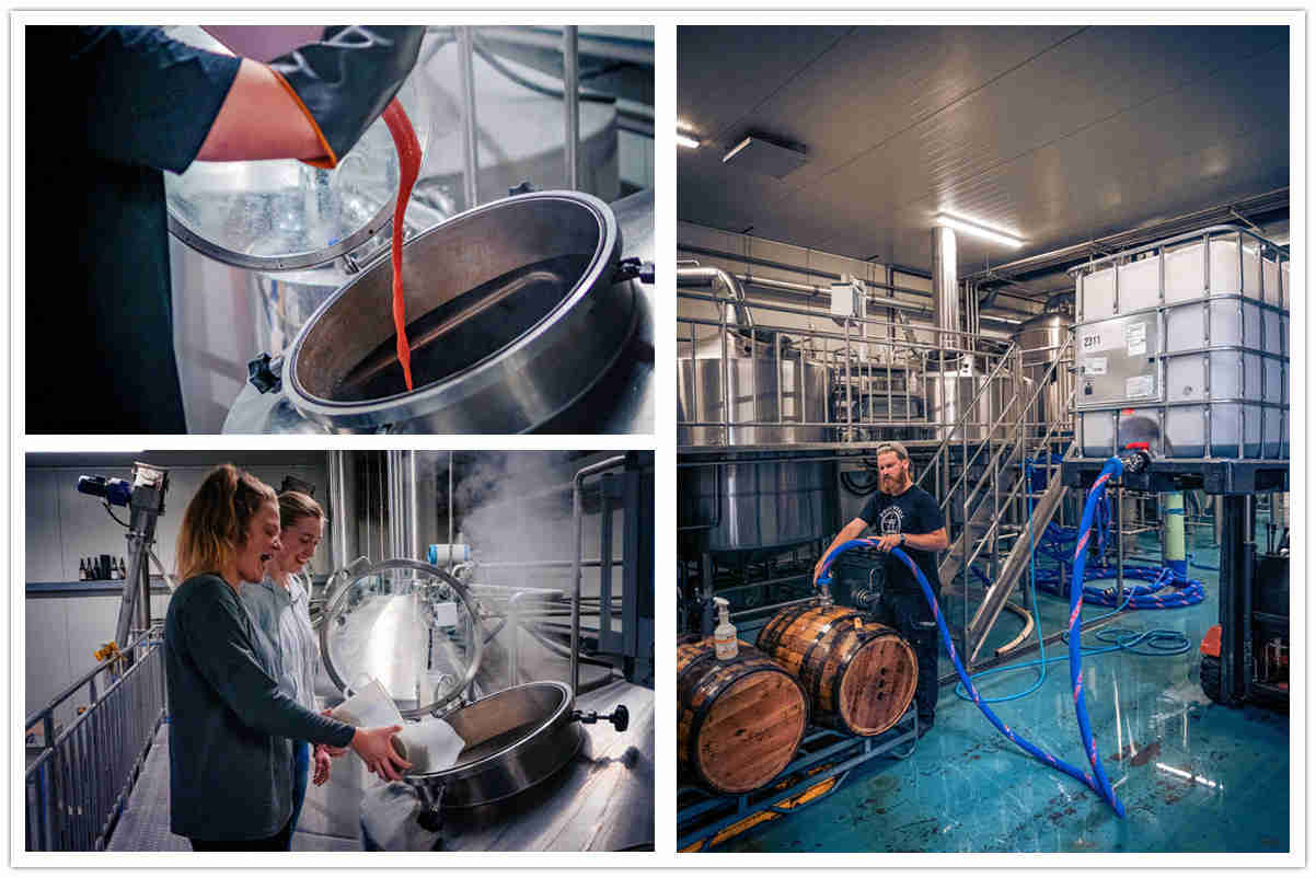 3000L Brewery Equipment in Netherlands